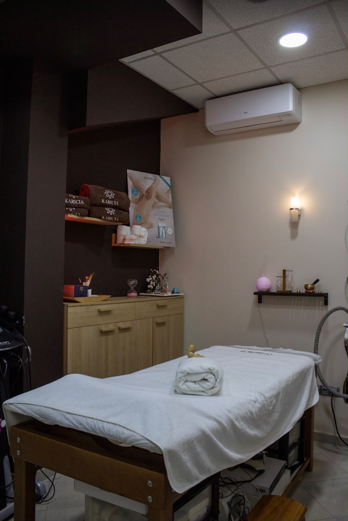 Cabina de masajes y estética